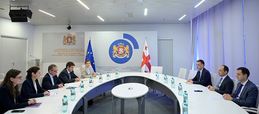Levan Davitashvili Met with EBRD Managing Director, Matteo Patrone - 5.07.2023