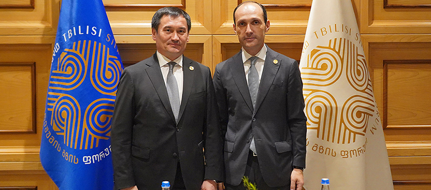 ლევან დავითაშვილი უზბეკეთის რესპუბლიკის ტრანსპორტის მინისტრს ილხომ მახკამოვს შეხვდა - 26.10.2023