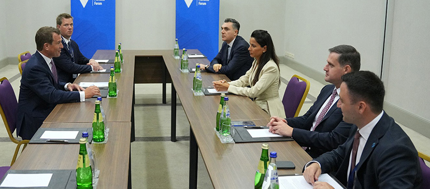 ეკონომიკისა და მდგრადი განვითარების მინისტრი მარიამ ქვრივიშვილი Maritime Passport-ის დამფუძნებლებსა და დირექტორებს, პიტერ ფილიპსსა და მარტინ უაითს შეხვდა - 7.09.2026