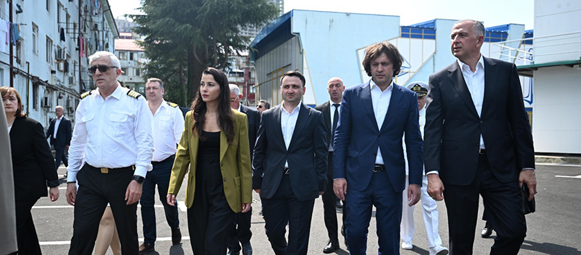 ეკონომიკისა და მდგრადი განვითარების მინისტრმა, პრემიერ-მინისტრთან ერთად, ბათუმის სახელმწიფო საზღვაო აკადემიაში განახლებული სასწავლო და საწვრთნელი ინფრასტრუქტურა დაათვალიერა და დაგეგმილ პროექტებს ადგილზე გაეცნო - 6.08.2026