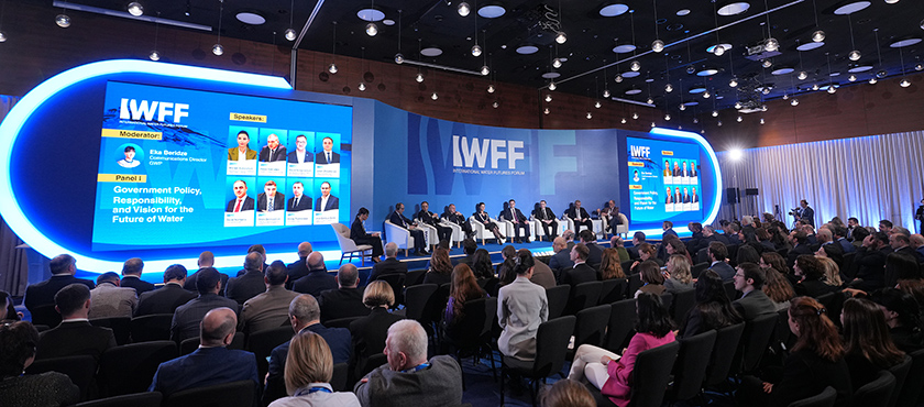 მარიამ ქვრივიშვილმა „წყლის მომავლის პირველ საერთაშორისო ფორუმზე“ ქვეყნის ეკონომიკისა და სოციალური  განვითარების პროცესში წყლის სექტორის მნიშვნელობაზე ისაუბრა - 10.02.2026