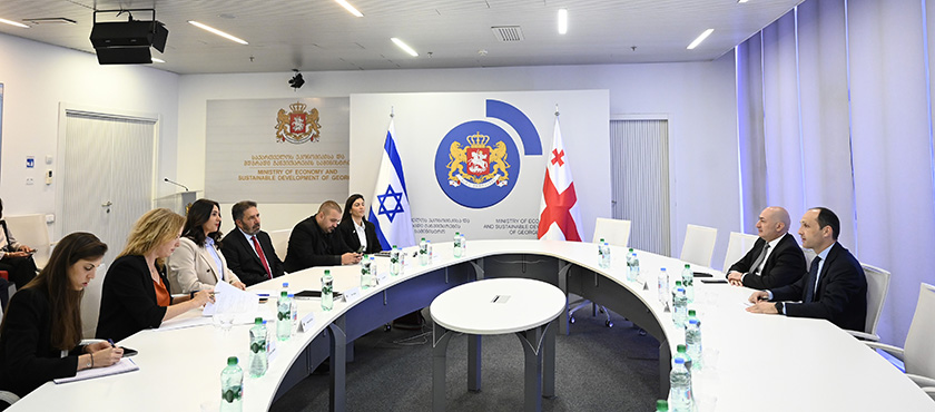 Levan Davitashvili Met with Minister of Transport and Road Safety of Israel, Miri Regev - 3.07.2023