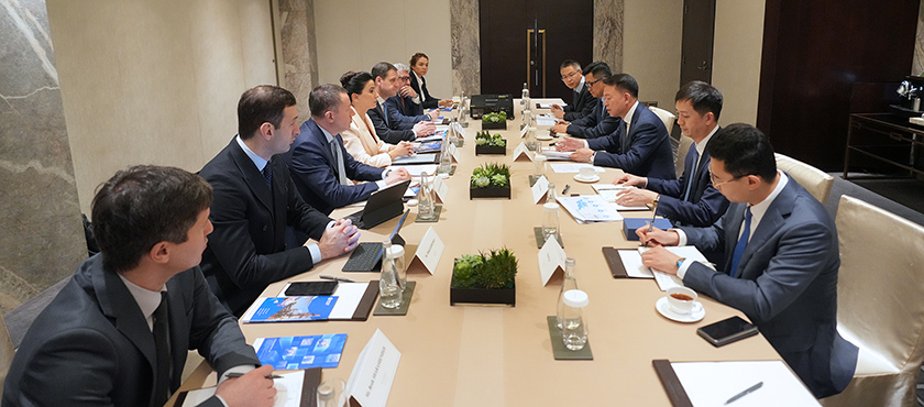 მარიამ ქვრივიშვილი ჩინური სახელმწიფო ენერგეტიკული კომპანია China ZhenHua Oil-ის თავმჯდომარეს შეხვდა - 23.04.2026