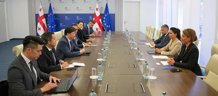 ეკონომიკისა და მდგრადი განვითარების მინისტრი მარიამ ქვრივიშვილი აეროპორტების მართვისა და ინვესტიციების სფეროში მსოფლიოში ერთ-ერთი წამყვანი კომპანიის Changi Airports International-ის აღმასრულებელ დირექტორს, იუჯინ განს შეხვდა - 16.09.2026