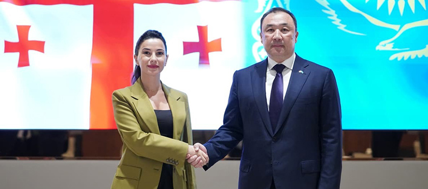ეკონომიკისა და მდგრადი განვითარების მინისტრი მარიამ ქვრივიშვილი ყაზახეთის ტრანსპორტის მინისტრს ნურლან საურანბაევს შეხვდა - 29.06.2026