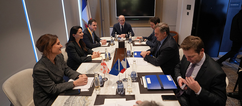 მარიამ ქვრივიშვილმა საფრანგეთის ტრანსპორტის მინისტრ ფილიპ ტაბაროსთან სატრანსპორტო სფეროში თანამშრომლობა განიხილა - 27.11.2025